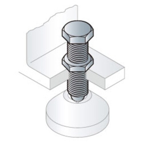 IWATA アジャストボルト Aタイプ/鉄 細目