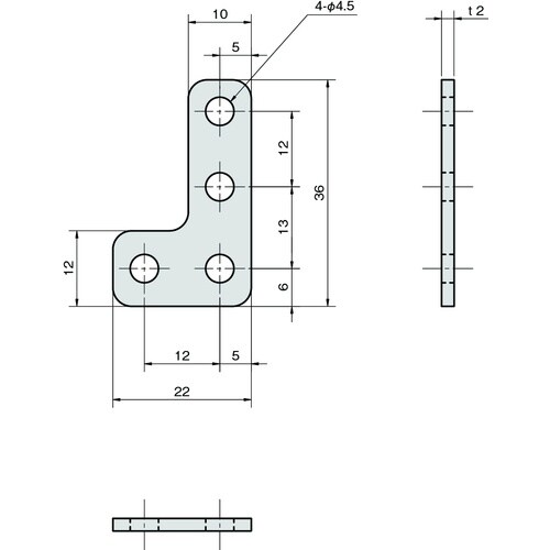 IWATA サイドブラケット M4−12P