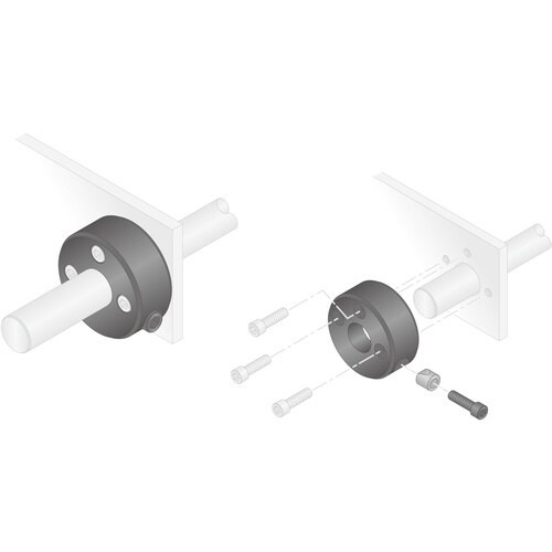 IWATA クサビカラー 3ザグリ 黒染め