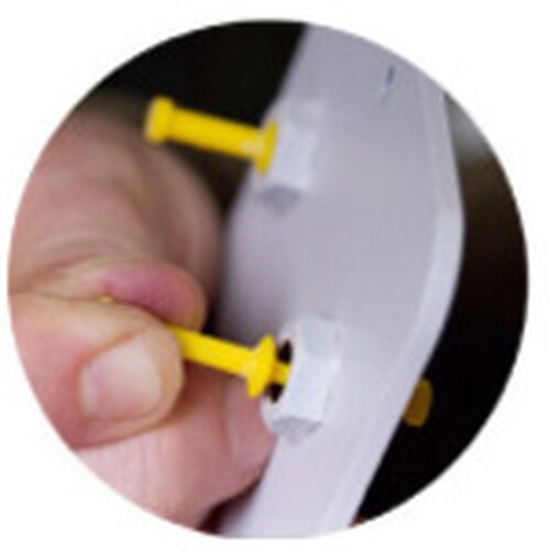 IWATA フランジプラグ(2段)(10個入)