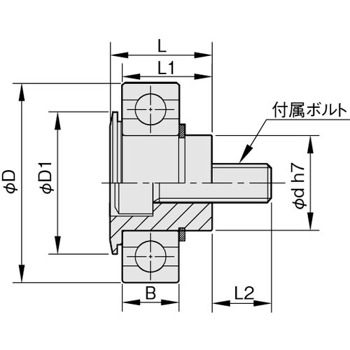 IWATA ベアリングローラー ベース用(Br付)