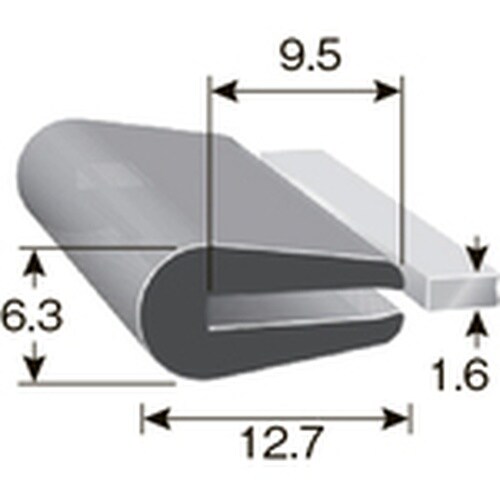 IWATA ラバーエッジトリム 12M