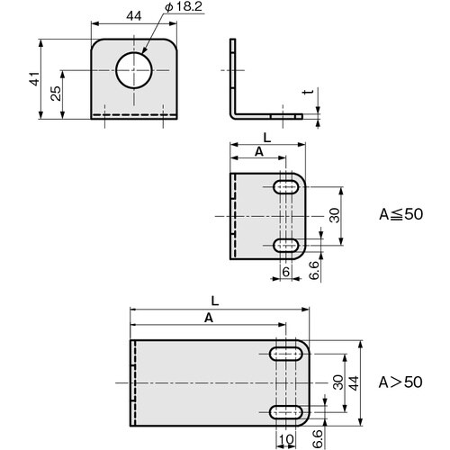 IWATA 近接センサ(ネジ型)用ブラケット