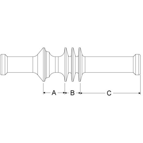 IWATA フランジプラグ(4段)1000個入