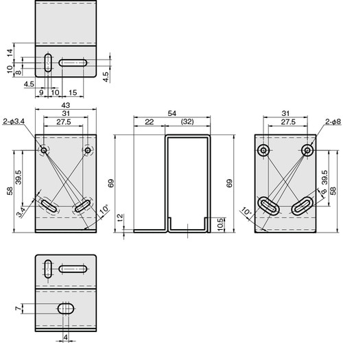 IWATA レーザーセンサ用(OMRON社)