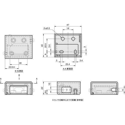 IWATA センサボックス(ヨコタイプ)