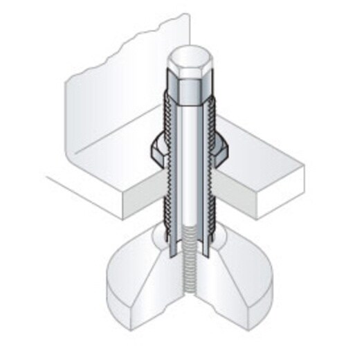 IWATA 穴付アジャストボルト Bタイプ/鉄 細