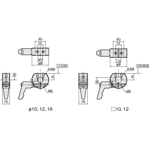 IWATA クサビセンサアタッチRレバー付(丸シャ