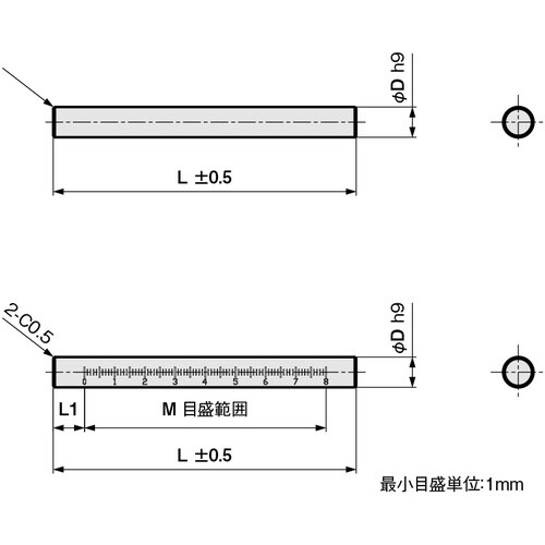 IWATA 丸シャフト (中実シャフト)