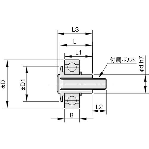 IWATA ベアリングローラー ベース用(Br付)