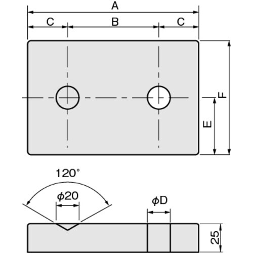 IWATA レベリングプレート 角型/鉄