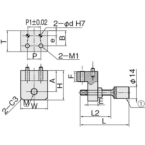 IWATA リニアストッパーウレタンボルト付