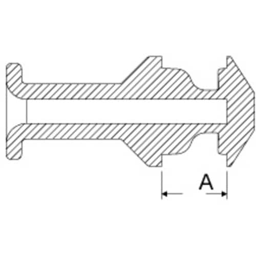 IWATA フランジプラグ(2段 プッシュタイプ)