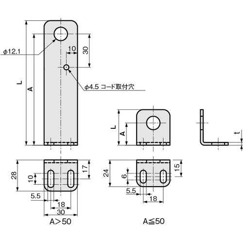 IWATA 近接センサ(ネジ型)用ブラケット