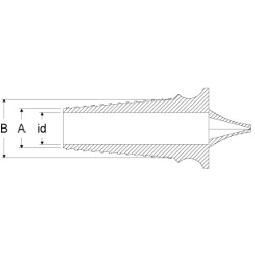 IWATA 円錐プラグ(凹凸付)10個入