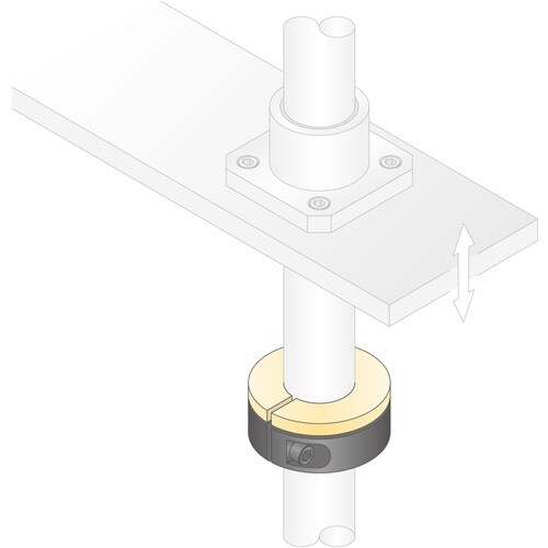 IWATA スリットカラー ダンパー付 SUS30