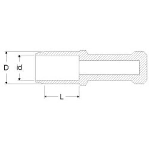 IWATA 円柱プラグ(中空)250個入