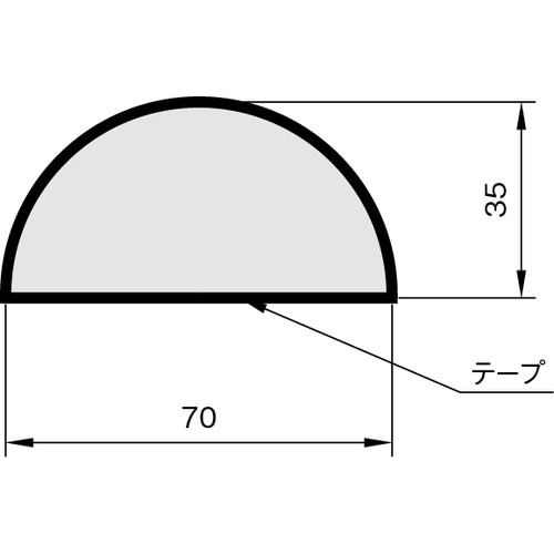 IWATA バンパープロ フラットタイプφ70 1