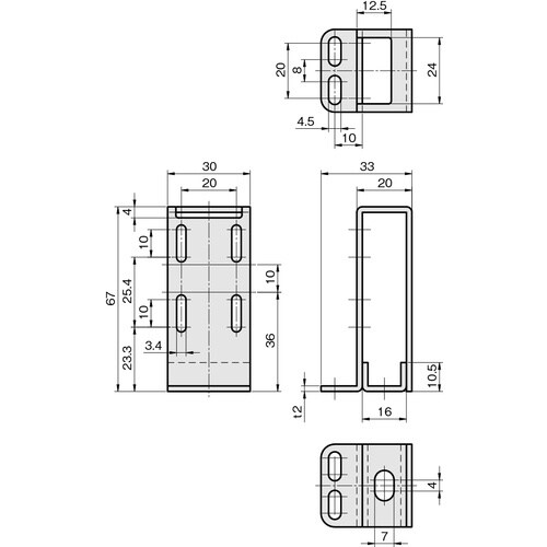 IWATA 取付共用ブラケット