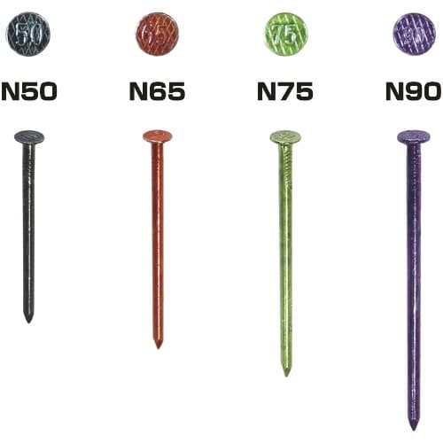 DAIDOHANT JISカラーN釘 N65 オレ