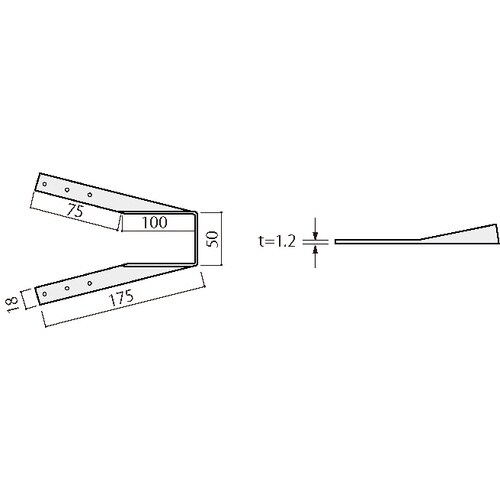 DAIDOHANT Zマーク くら金物 SS 10