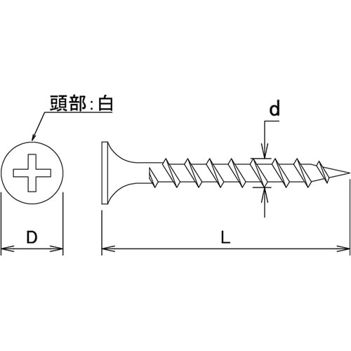 DAIDOHANT VP カラーコーススレッド 白