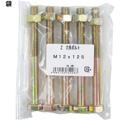 DAIDOHANT Zマーク 六角ボルト M12×
