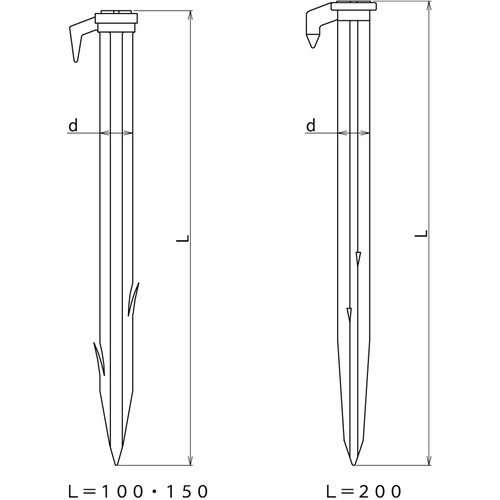DAIDOHANT PCアンカー 150mm