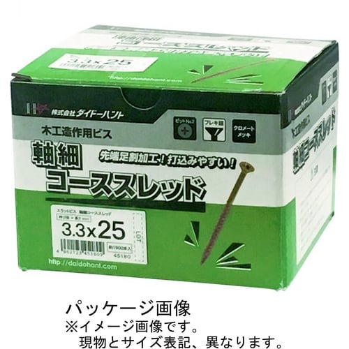 DAIDOHANT 徳用 軸細コーススレッド フレ