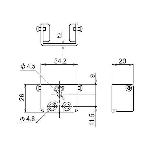 HINAKA ステンレスエンドキャップ