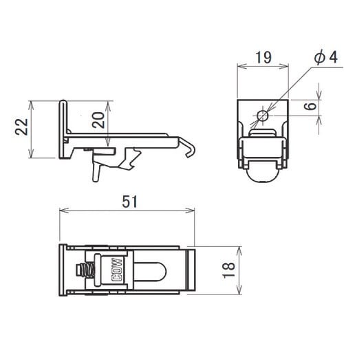 HINAKA ワンタッチブラケット
