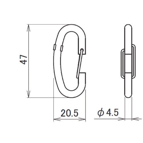 HINAKA “レクト30”レール用ロングスナップ