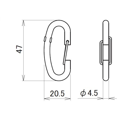 HINAKA “レクト30”レール用ロングスナップ
