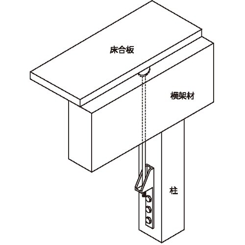 DAIDOHANT 丸座付ボルト M16×540