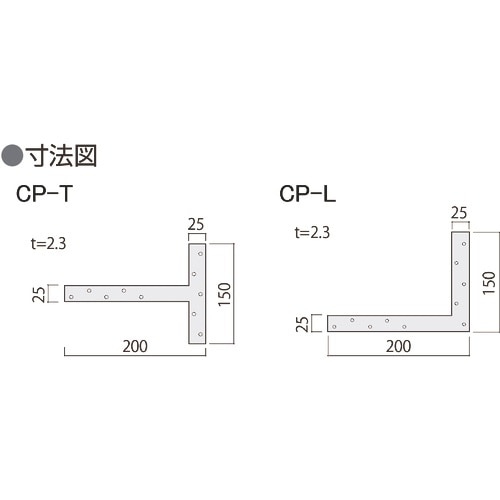 DAIDOHANT Zマーク かど金物 CP・L