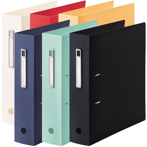 LIHIT A−Zファイル ネイビー A4