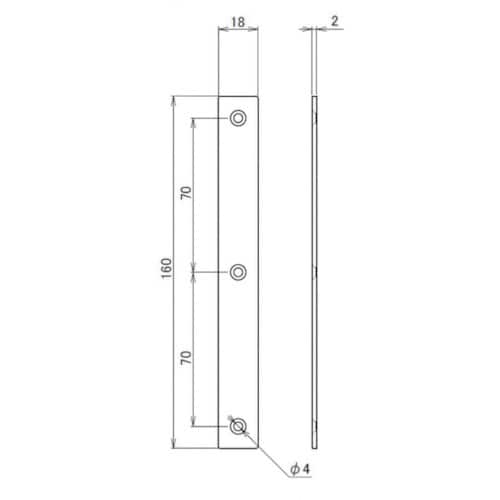 HINAKA MGタイプ ロングマグネット受座