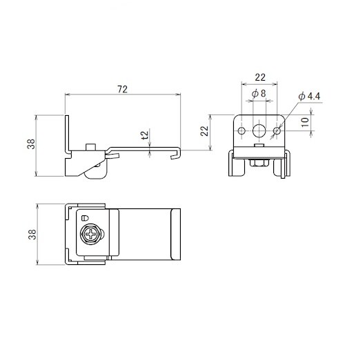 HINAKA ステンレスブラケット