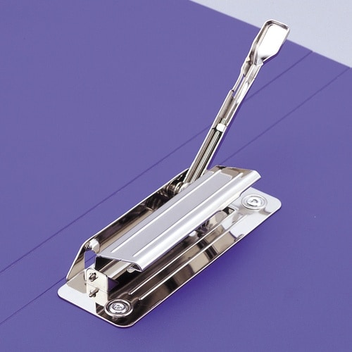 LIHIT スーパーパンチレスファイル 橙 A4