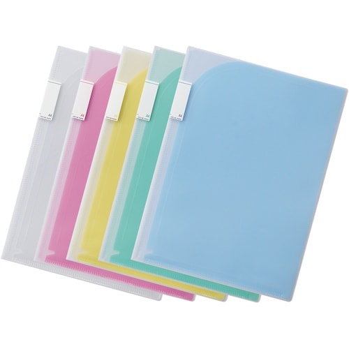 LIHIT 2ポケットホルダー 緑 A4