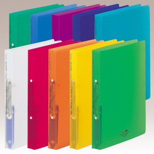 LIHIT リングファイル<ツイストリング> 赤