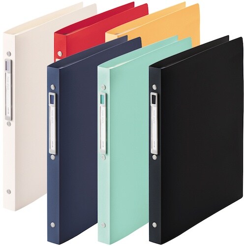 LIHIT クリヤーブック交換式 10P ブラック