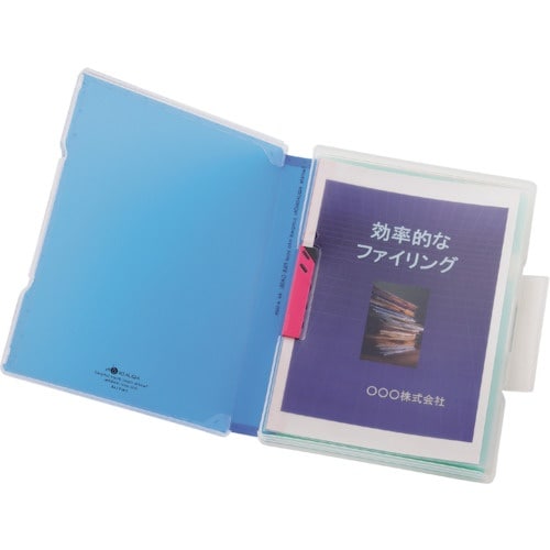 LIHIT ファイルケース 黄緑 A4