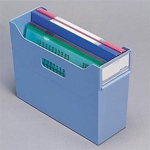 LIHIT スタックボックス 赤 A4