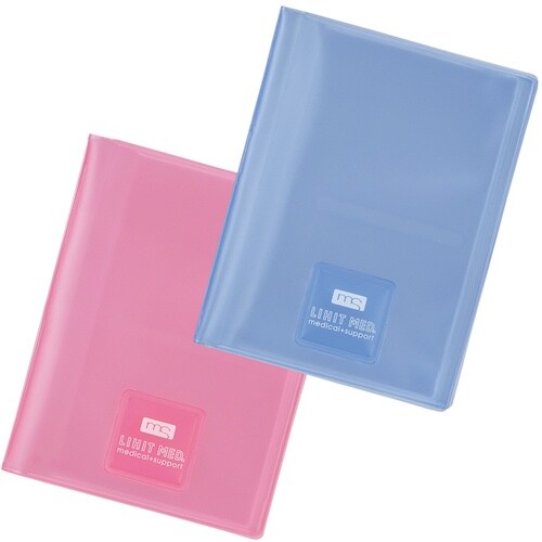 LIHIT 保険証ホルダー 青