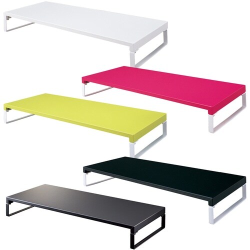 LIHIT 机上台<幅590mm・ロータイプ> 黄