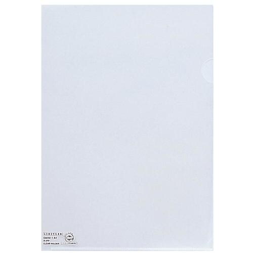 LIHIT クリヤーホルダー<50枚パック> 乳白