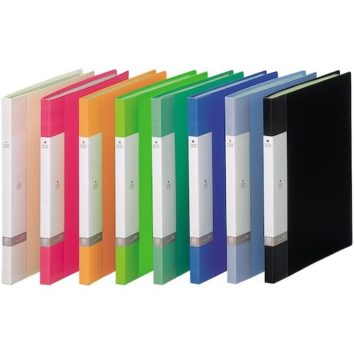 LIHIT クリヤーブック 20P 白 A4