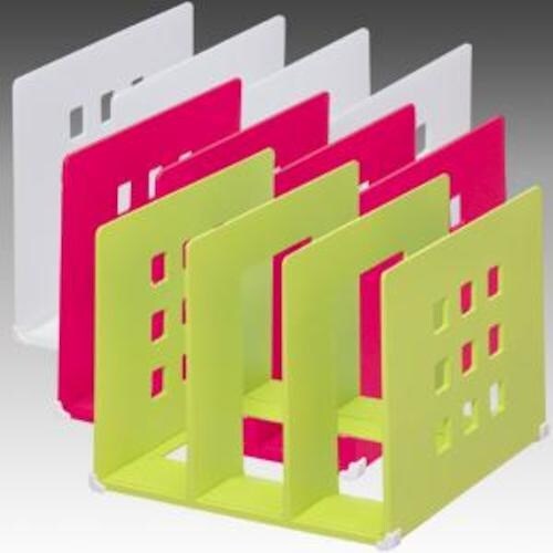 LIHIT 仕切ラック<L> 黄緑