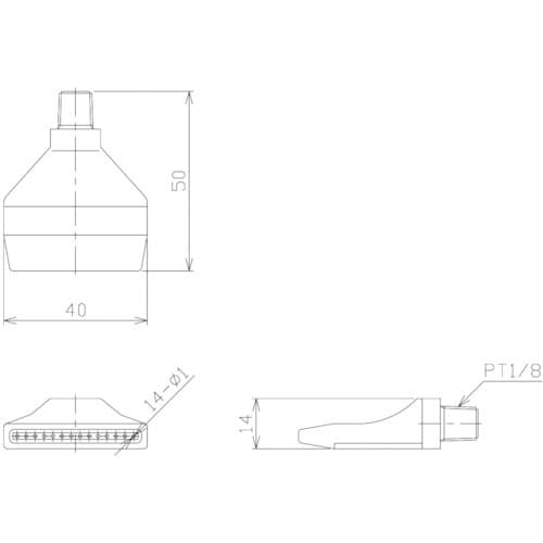 NIKKI クーラントシステム1/4 マルチホール